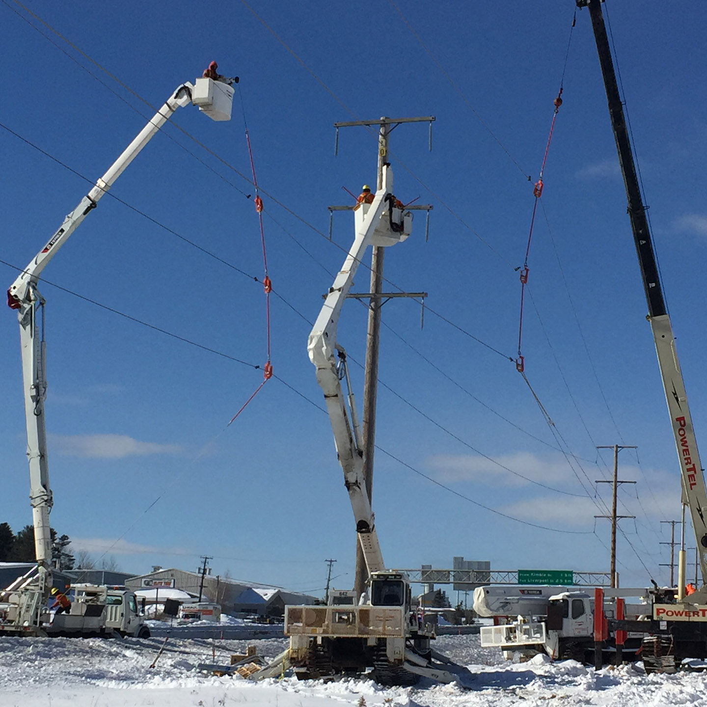 138kv xarm and insulator replacements